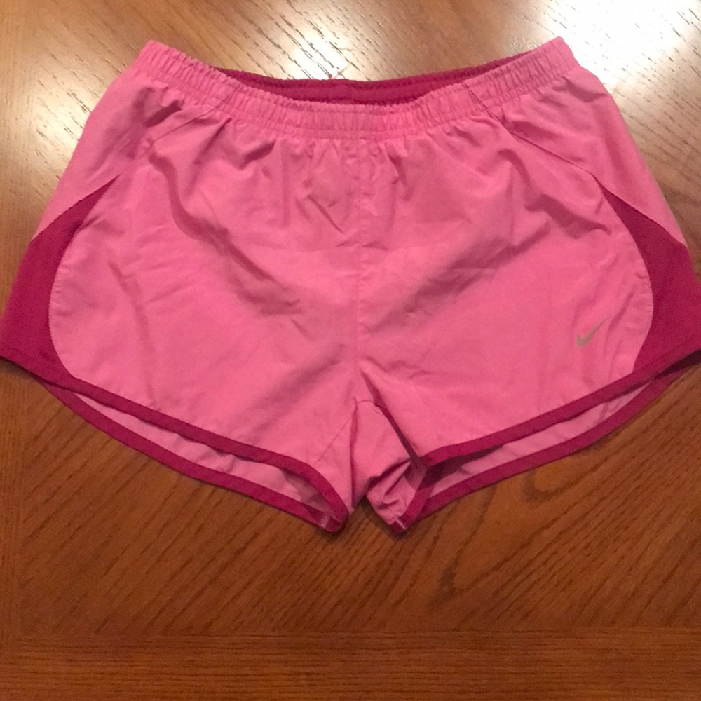 Nike pink shorts size medium